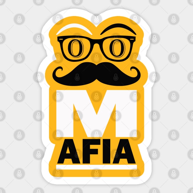 Mafia Sticker by Blue Diamond Store